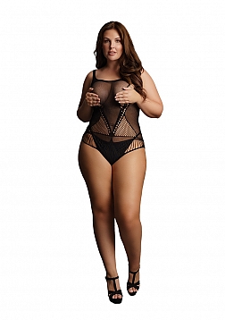 Contrast Net Teddy - Black - OSX