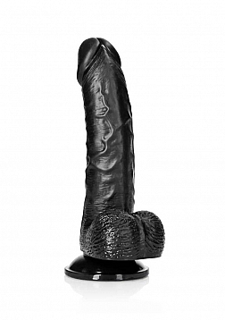 Dildo with Balls and Suction Cup - 6''/ 15,5 cm