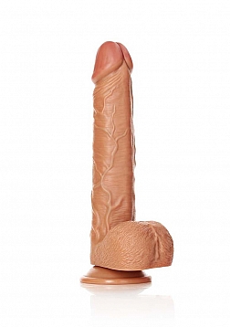 Dildo with Balls and Suction Cup - 12''/ 30,5 cm