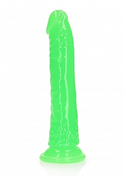 Slim Dildo Glow in the Dark - 7'' / 18 cm