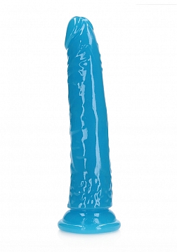 Slim Dildo Glow in the Dark - 8'' / 20 cm